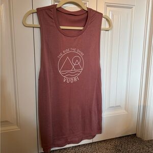 Vuori Women's Mauve Muscle Tee